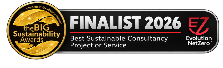 Evolution NetZero: Finalist 2026, The Big Sustainability Awards, Best Sustainable Consultancy Project or Service